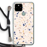 Terrazzo N°23: Pixel 5 Transparant Hoesje met koord
