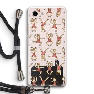 Gymboys: Pixel 3 Transparant Hoesje met koord
