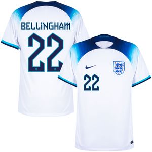 Engeland Shirt Thuis 2022-2023 + Bellingham 22