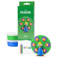 Klei hey clay peacock 3 potjes
