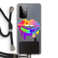 Lip Palette: Samsung Galaxy A72 5G Transparant Hoesje met koord
