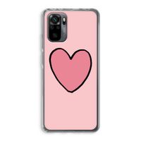 Hartje: Xiaomi Redmi Note 10 Pro Transparant Hoesje
