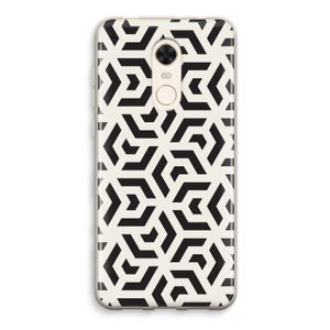 Crazy pattern: Xiaomi Redmi 5 Transparant Hoesje