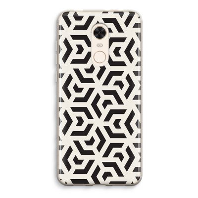 Crazy pattern: Xiaomi Redmi 5 Transparant Hoesje