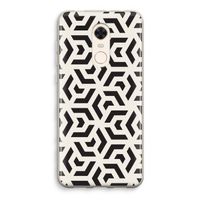 Crazy pattern: Xiaomi Redmi 5 Transparant Hoesje