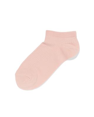 HEMA Dames enkelsokken enkel rib oudroze (oudroze)