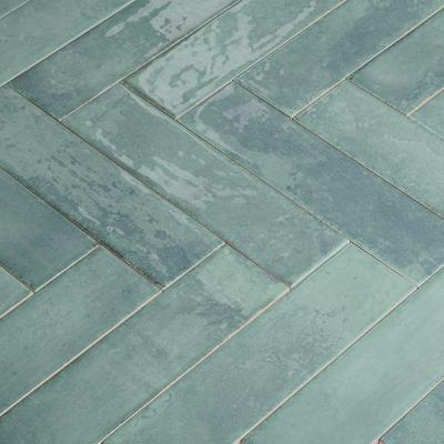 Dateg Wandtegel Brunei Sage Groen 6,5x25 Inhoud doos 0,82m2
