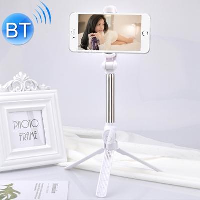 XT10 multifunctionele mobiele live-uitzending Bluetooth zelfontspanner Pole statief (wit)