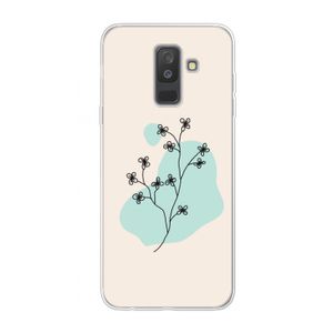 Love your petals: Samsung Galaxy A6 Plus (2018) Transparant Hoesje