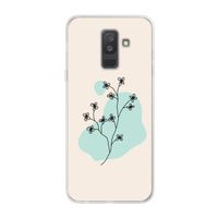 Love your petals: Samsung Galaxy A6 Plus (2018) Transparant Hoesje