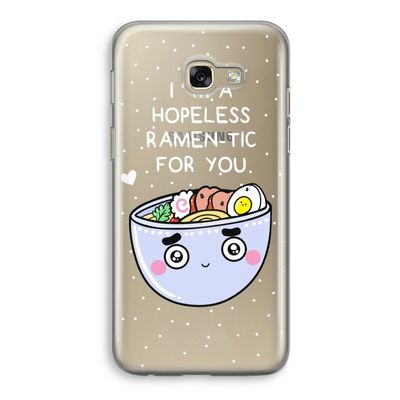 I'm A Hopeless Ramen-Tic For You: Samsung Galaxy A5 (2017) Transparant Hoesje