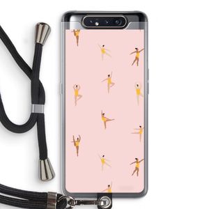 Dans #2: Samsung Galaxy A80 Transparant Hoesje met koord