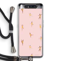 Dans #2: Samsung Galaxy A80 Transparant Hoesje met koord