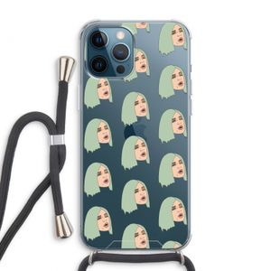 King Kylie: iPhone 12 Pro Max Transparant Hoesje met koord