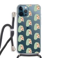 King Kylie: iPhone 12 Pro Max Transparant Hoesje met koord