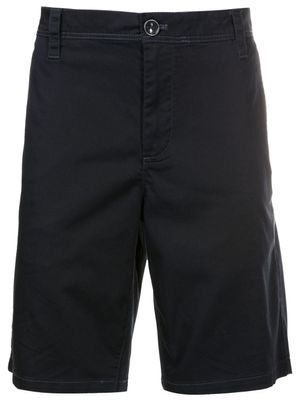 Armani Exchange short chino à taille mi-haute - Bleu