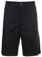 Armani Exchange short chino à taille mi-haute - Bleu