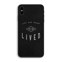 To be lived: iPhone X Biologisch afbreekbaar hoesje
