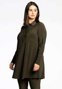 Yoek Tuniek wide bottom Flip | Groen | Maat 58/60