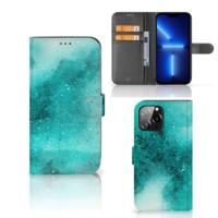 Hoesje iPhone 13 Pro Max Painting Blue