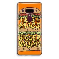 Big Macs Bigger Dreams: HTC U12+ Transparant Hoesje