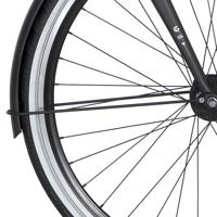 Cortina spatbordstang voor 28 speed black graphite matt