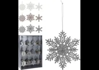 SNEEUWVLOK HANGDECO 10CM 9ASS