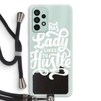 Hustle Lady: Samsung Galaxy A52s 5G Transparant Hoesje met koord