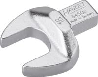 HAZET Insteek-steeksleutel 6450C-18 · 9 x 12 mm insteekvierkant massief · Buiten-zeskant-profiel · SW 18 mm
