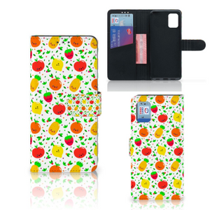 Samsung Galaxy A31 Book Cover Fruits