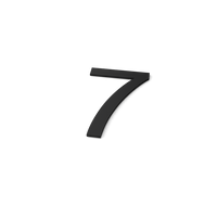 Nummer 7 Model: Huisnummer Staal - Geroba