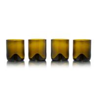 Rebottled Trinkglas Olive 230ml 4er Set 330 ml 4 stuk(s)