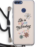 Tough Life: Huawei P Smart (2018) Transparant Hoesje met koord