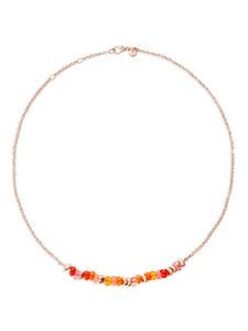 Dodo collier Rondelle en or 14ct - Orange