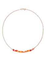 Dodo collier Rondelle en or 14ct - Orange - thumbnail