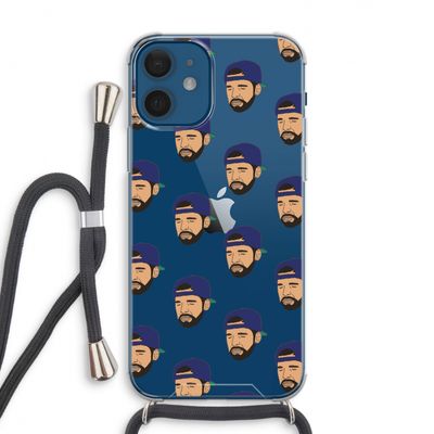 Drake Away: iPhone 12 Transparant Hoesje met koord