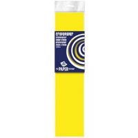 Crepe papier platte vellen - neon geel - 250 x 50 cm - Knutselen met papier - Knutselspullen