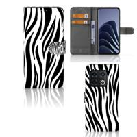 OnePlus 10 Pro | Telefoonhoesje | Met pasjeshouder | Zebra