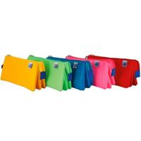 Pennenetui met 3 vakken Oxford 400150286 22 x 8 x 10 cm (5 Stuks)