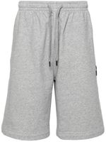 MARANT short de sport Mahelo à design chiné - Gris