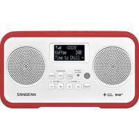 Sangean DPR-77 Radio DAB+, DAB, VHF (FM) Toetsvergrendeling Rood