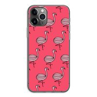 Flamingo: iPhone 11 Pro Transparant Hoesje