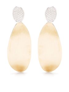 Marco Bicego boucles d'oreilles en or 18ct pavées de diamants