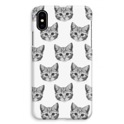 Kitten: iPhone XS Max Volledig Geprint Hoesje