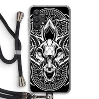 Oh Deer: Samsung Galaxy A32 5G Transparant Hoesje met koord