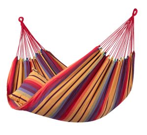 'Rainbow' Double Tweepersoons Hangmat - 180 kg - Veelkleurig - Brazilië - Tropilex
