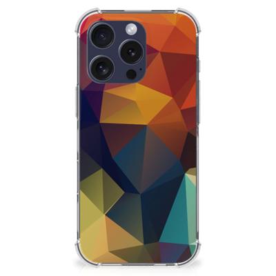 iPhone 16 Pro Max Shockproof Case Polygon Color iPhone 16 Pro Max Shockproof Case Polygon Color