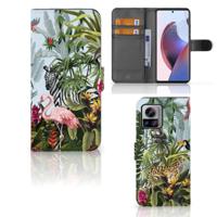 Telefoonhoesje | Met pasjeshouder | voor Motorola Edge 30 Ultra Jungle
