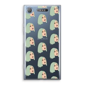King Kylie: Sony Xperia XZ1 Transparant Hoesje