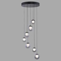 Paul Neuhaus 7-lichts hanglampPure Popup mystic grey - 2587-15